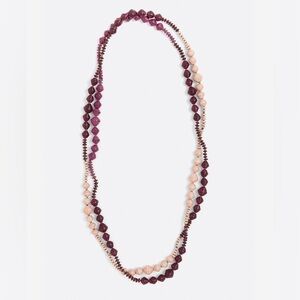 Noonday Plum Rope Necklace NWT